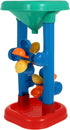Water Wheel Toy 1 Set Plastic Kids Beach Sandbox Toys Outdoor Beach Sand Hourglass Water Sifting Funnel for Summer Beach Sand Table (Random Color)...