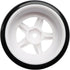 4PCS 12mm Hub Wheels,1:10 63mm Hard Plastic RC Drift Cars On Road Touring Racing Bald Tires for Traxxas HSP Tamiya HPI Kyosho On-Road Drifting Car...