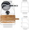 Pot Lid Organizer Rack, 3-Tier Pan rack,Space Aluminum Multifunctional Pot and Pan Organizer,No drilling Wall Pot Rack,With water receiver Pots an...