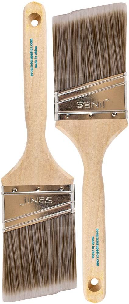 Pro Grade - Paint Brushes - 2Ea 3" Angle Brushes...