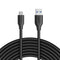 Anker , Powerline USB 3.0 to USB C Charger Cable (10ft) with 56k Ohm Pull-up Resistor for Samsung Galaxy Note 8, S8, S8+, S9, Oculus Quest, Sony X...