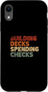 iPhone XR Building Decks Spending Checks Trading Card Game Lover Case...