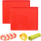 YUANAIYI Swiss Roll Cake Mat - Flexible Multipurpose Silicone sheet Nonstick jelly roll pan Baking Tray Pastry Mat Pizza Cookies Mold?set of 2?...