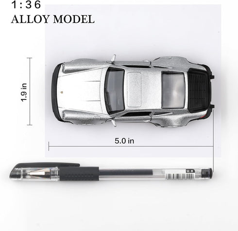 1/36 Scale Porsche 911 Trubo Diecast Car Models,Pull Back Vehicles Porsche 911 Toy Car,Cars Gifts for Boys Girls...