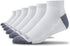 Men's Performance Running Socks – XXL Size 15–18 – 3-Pack Cushioned, CoolDry Quarter Socks for Big Feet Comfort...