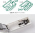 Midori Compact Stapler, XS Series, White (35271006)...