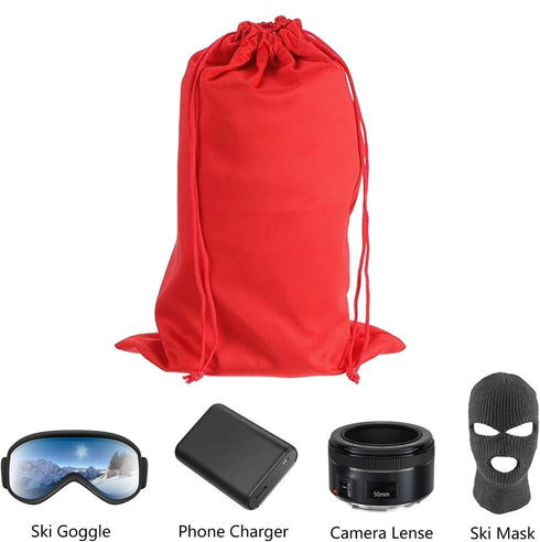 6 Pcs Adult Game Toy Storage Bags, Microfiber Drawstring Gift Bags Pouches Adjustable Toy Organizer Foldable Ditty Underwear Bag Sunglasses Case H...