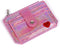Fida&Moon Glitter Girl Small Wallet RFID Blocking Coin Purse Clip Card Holder (Glitter Pink)...