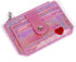 Fida&Moon Glitter Girl Small Wallet RFID Blocking Coin Purse Clip Card Holder (Glitter Pink)...