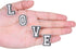 74+4 Pack Letter Decoration Charms 0-9# Number, Alphabet ABC-Z Characters, DIY for Boy Girl Teens Men Women and Adults...