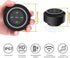 Bluetooth Waterproof Shower Speaker, Portable Wireless Speaker with Suction Cup Small Speaker with Colorful Lights, Teen Gift Ideas, for Shower, B...