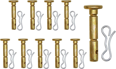 10pcs 738-04124 and 714-04040 Shear Pin Kit for MTD Snow Throwers...