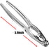 3Pcs Crab Crackers Seafood Tools Stainless Steel Nut Cracker Set for Shellfish, Crab Shells and Nuts Cracking with Storage Bag...