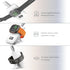 Portable Charger for Apple Watch Wireless: 2500mAh Power Bank with Magnetic Charger for Apple Watch Series 9 8 7 6 5 4 3 2 1 SE UItra UItra 2 and ...