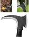 1 Pcs High Manganese Steel Double Scythe,Steel Grass Sickle,Agricultural Hand-Motor Weeding,Blade Thickness 2.8mm,Weeding Scythe Sickle for Outdoo...