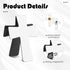 30 Pieces Magnetic Bookmark Book Marker Clip Sublimation Bookmarks Sublimation Magnetic Bookmarks Page Markers for Home Students Teachers Classroo...