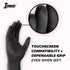1st Choice Black Nitrile Gloves Medium Box of 100 Gloves Disposable Latex Free - Exam Grade Black Gloves for Cooking - 3mil...