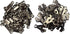 DGOL 100 Pairs Copper Invisible Sew on Hooks and Bar Snap Fasteners Sewing Eyes Closure Clips Silver and Gunmetal...