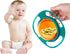 Berry President Magic Bowl 360 Degree Rotation Spill Resistant Gyro Bowl with Lid For Toddler Baby Kids Childre (Green)...