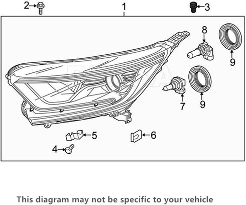 Rexka 30pcs Front Fender Liner Retainer Clip 91501-TR0-003 for Honda Acura Accord Civic Clarity Crosstour CR-V Fit Odyssey ILX MDX NSX RDX RLX TLX...