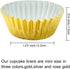 Elcoho 600 Pieces 1.25 Inch Mini Foil Metallic Cupcake Liners Muffin Paper Cases Baking Cups, Gold, Silver and Rose Gold...