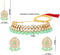 Efulgenz Kundan Indian Bridal Jewelry Indian Choker Set Faux Pearl Kundan Choker Wedding Bridal Bollywood Necklace Earrings Maang Tikka Jewelry Se...