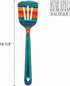 Baltique Montego Bay Collection 12-1/2" Wooden Slotted Spatula, Safe for Nonstick...