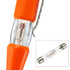 uxcell Voltage Tester AC 100-500V with 3mm Slotted Screwdriver with Clip for Circuit Test, Orange, Pack of 3...