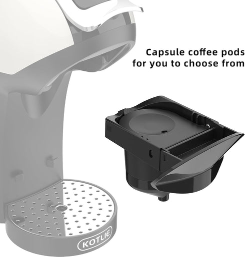 KOTLIE EM-308A Capsule Coffee Machine Pod Accessory for K-cup Capsule...