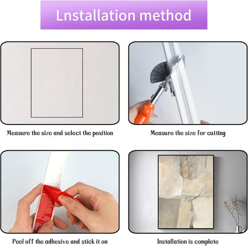 Peel and Stick Wall Molding Trim 6.56 ft x 0.9 inch, Self Adhesive PVC Tiles, Wall Protection and Home DIY Decoration, Multiple Purposes Flexible ...