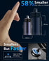 USB C Car Charger, 60W 2-Port Super Fast Car Charger Adapter, QC30W with 4ft 30W Super Fast Type C Cable Car Charger Fast Charging for Galaxy S24 ...