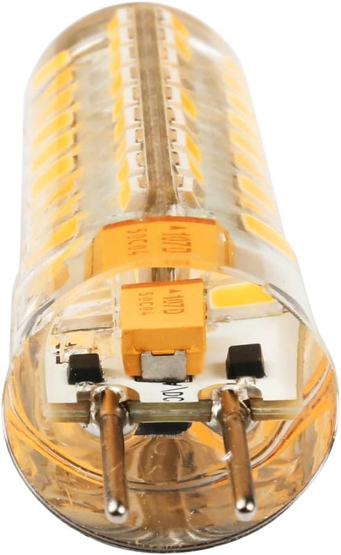 GY6.35 LED, led Halogen Replacement 5W Bi-pin Base 12V AC/DC 2700K Warm White,led Landscape Light Bulbs 50W Replacement 5Pack (5)...