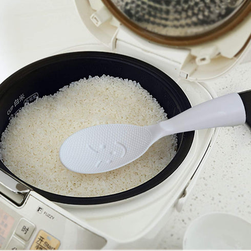 2 Pcs Rice Paddle?Non-Stick Rice Spoon, Stand-up Serving Rice Spatula...