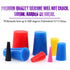 Swpeet 50Pcs High Temp Silicone Rubber Protective Tapered Plug Assortment Kit, Masking System Kit Perfect for Powder Coating, Painting, Anodizing,...