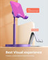 LISEN Dark Purple Cell Phone Stand Desktop Accessories fits iPhone 14 Stand for Desk All Mobile Phone, iPhone, iPad, Tablet 4-10'' Kitchen Accesso...
