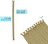 40Pcs 20 Inch Nylon Invisible Zippers Sewing for Tailor Sewing Crafts, Dresses, Skirts, Pillows DIY Crafter's Special (Light Brown)...