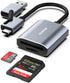 BENFEI Memory Card Reader, USB Type-C/Type-A to SD TF Card Reader Compatible with iPhone 15 Pro/Max, MacBook Pro/Air 2023, iPad Pro, iMac, S23, XP...