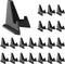 20 Pack Card Stands, Acrylic Card Display, Mini Sports Card Holder, Black Card Stands for Displaying Trading Cards, Baseball Cards, Challenge Meda...