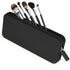 Sakolla Travel Makeup Brush Holder, Silicone Makeup Brush Bag with Zipper Closure, Makeup Brushes Organizer Case Washable Makeup Pouch Holder Case...