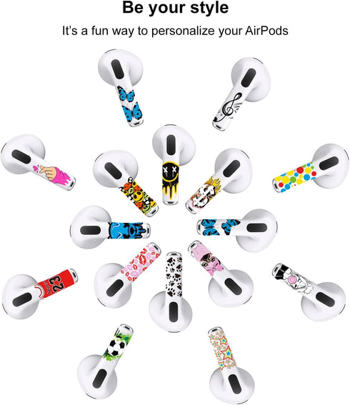 for Red Rose AirPods 3 Sticker, Elegant Floral AirPods Skins for Earbuds, Compatible to AirPods Pro 3rd Genaration Case Cover, Ideal for Fashion W...