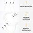 EXCEART 5pcs Dollhouse Miniature Wall Lamp Vintage Miniature LED Wall Light Lamp Doll House Model (Size A)...