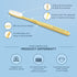 Long Head Toothbrush 16-Pack Designed by Dentist | Easy Plaque Remover | Huge Toothbrush for Adults | Tooth Brushes Set | Toothbrush Medium Hard |...