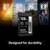 Lexar 128GB Professional Silver SDXC Memory Card, UHS-I, C10, U3, V30, 4K Video, Up to 205/140 MB/s Read/Write, for Professional Photographer, Vid...