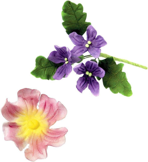 JEM Pansy & Violet Fondant Cutters, for Cake Decorating, Set of 4...