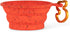 The Dodo Collapsible Dog Bowl, Red; Travel Dog Bowl That Folds Flat and Clips with Carabiner for Easy Storage and Carry...