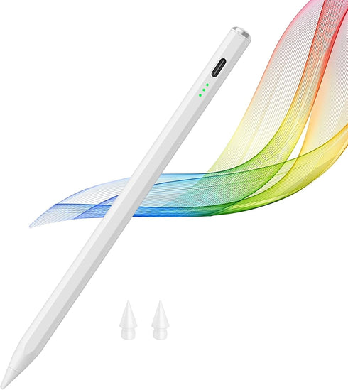 Stylus Pen for Touch Screens?15 Minutes Fast Charging for iPad2018-2023, Apple Pencil is Compatible with Apple iPad Pro 11/12.9 inch, iPad Mini 5/...