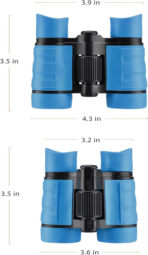 Binoculars for Kids, Kids Binoculars for 3-12 Years Boys and Girls Toys Gifts Optics Shockproof Toy Binoculars for Bird Watching, Educational Insi...
