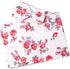 Newborn Swaddle Blanket, Baby Receiving Blanket Wrap with Headband for 0-3 Month Baby Girl and Boy, One Size (Red Floral)...