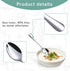 15PCS Dinner Spoons Set, Stainless Steel Coffee Spoons Tea Spoons Silverware for Home Kitchen Restaurant...