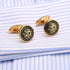 Dragon Cufflinks for Men, Norse Viking Dragon Cufflinks, Celtic Dragon Totem Enamel Cuff Links, Dragon Shirt Tuxedo Cufflinks, Punk Animal Cufflin...